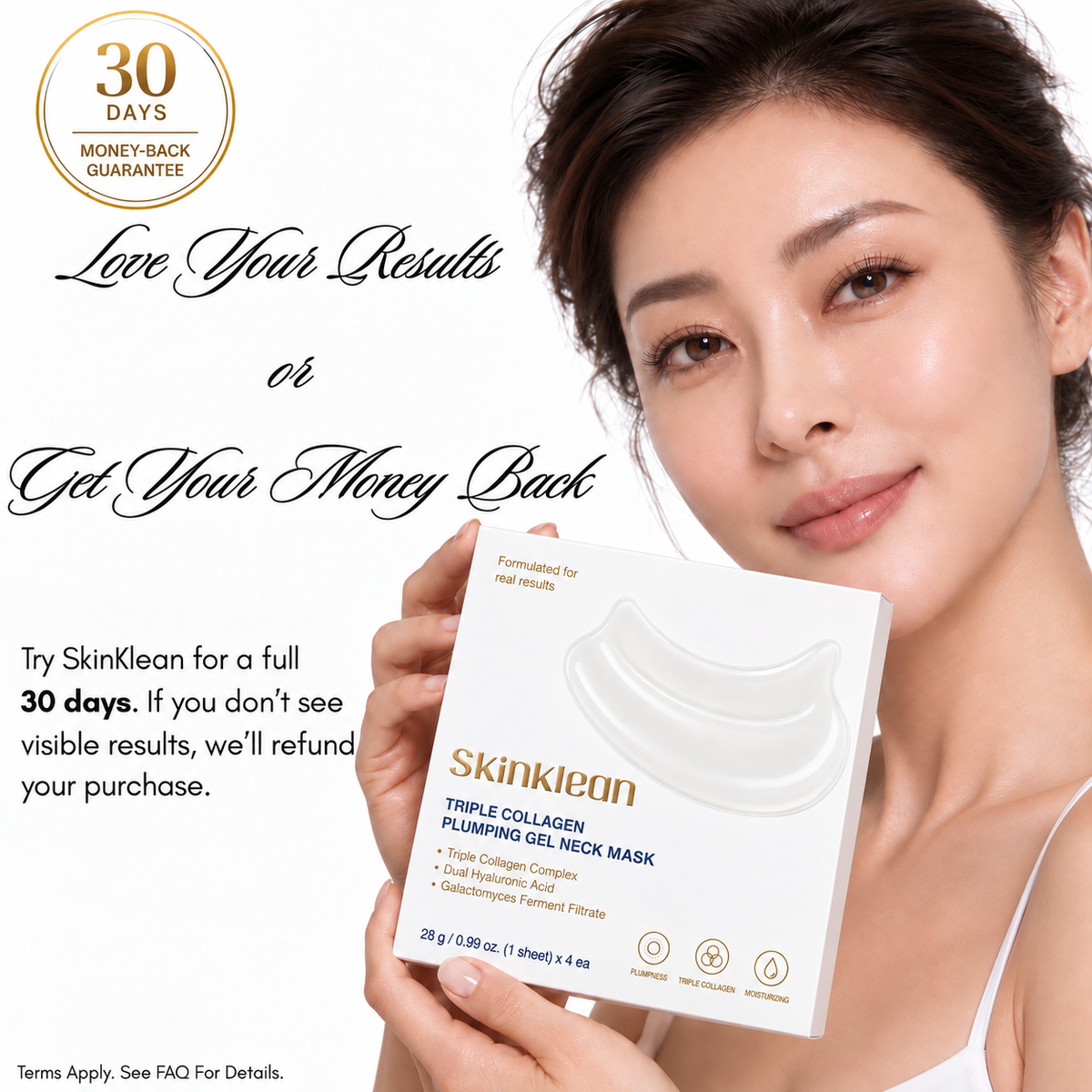 Triple Collagen Plumping Gel Neck Mask